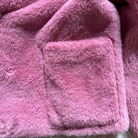 Pink Faux Fur Jacket - Picture 11 of 16